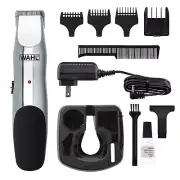 Wahl Rechargeable Beard Trimmer w Self-Sharpening Blades Adjustable Guide Comb