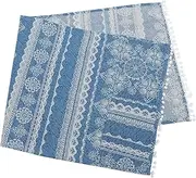 [LIFKICH] Washing Machine Cover with Pockets Lace Mandala Pattern Durable Protector for Washer Easy to Clean for Refrigerators and Appliances Convenient Storage