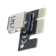 Riser Card USB PCI-E 1X to 16X Graphics Extension Cable Adapter Card