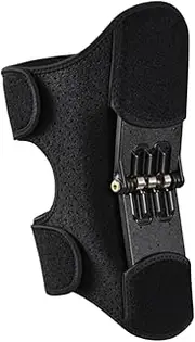 Knee Protection Booster, Spring Knee Brace for Joint Support, Adjustable Sports Knee Pads, Breathable Wrap Women Men Sport Lovers Squat Exercising Leg Stabilizer