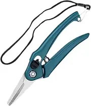 Gardening Supplies, Pruning Shears, Bonsai Pruning Scissors, Safety Locking Design, Spring-Loaded Mechanism, 18.5cm/7.28inx4,5cm/1.77 Inches, For Garden Maintenance