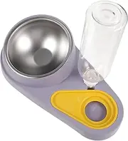 Generic Automatic Feeder Drinker Pet Food Bowl Anti-Fall Dog Cat Feeder Detachable Water Dispenser Cage Pet Supply