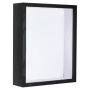 8x10 Shadow Box Frame Wood Dried Flower Display Stand Floating Photo Frame Black