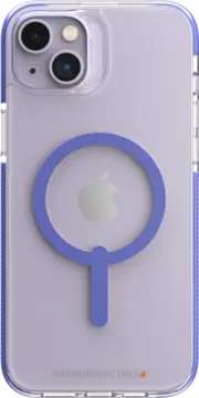 ZAGG Gear4 Piccadilly Snap MagSafe Case for iPhone 14 Plus Periwinkle / Clear