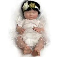 在飛比找Yahoo!奇摩拍賣優惠-娃娃玩具女孩洋娃娃全軟膠假嬰兒寶寶小可愛陪睡眠娃娃