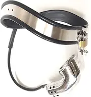 BDSM Stainless Steel Chastity Belt Chastity Belt Man Chastity Cage Penis Cage Chastity Cage Bondage BDSM Men Sex Toys For Men(90cm/100cm)