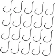 EXAOMBLE High Fishing Hooks Wear Resistant Portable Angling Gear for Freshwater Saltwater Fishing Convenient Hooks for Sharing