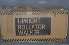 ELENKER ® 9240 All-Terrain Upright Rollator Walker, Stand up Rolling Walk BLUE