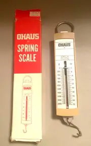 NEW Vintage Ohaus Spring Scale