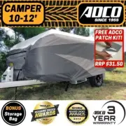 ADCO Camper Trailer Cover 10-12 ft OLEFIN Extended Version - Jayco Lark & Dove