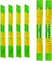 6 Pack Bee Hive Entrance Reducer Hive Entrance Protector for Beekeeping Bee Hive Mouse Guard Beehive Entrance Gates Bee Hive Plastic Reducer Guards Beekeeping Equipment, Length 16.14 Inch