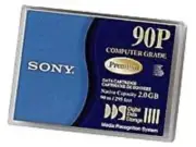 10x Sony DG-90P - Tape, 4mm DDS-1, 90m, 2/4GB