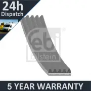 Fits Ford Focus C-Max Volvo C30 1.4 1.6 1.8 Purevue Aircon Compressor Belt