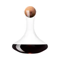 在飛比找HOTAI購優惠-【Vacu Vin】水晶玻璃醒酒瓶+軟木球(1L) | 醒酒