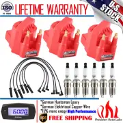 Ignition Coil & Spark Plug Wireset For Chevrolet Impala MonteCarlo Pontiac DR39 (for: Chevrolet)
