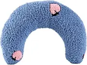 Generic Donut Pillow Dog Pillows for Small Dogs Cat Neck Pillow Breathable Pillow for Pet Dog Blanket Mat Pet Supple Sleeping Mat Small Pet Cushion Polyester Blue