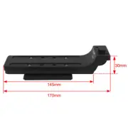Tripod Mount Ring for Nikon AF-S 600mm F4D fit Sachtler Video 18 Dutch, 25 Plus