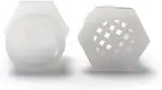 Camco 11634 RV Water Heater Drain Plug (1 Standard & 1 Vented Plug),2 Pack