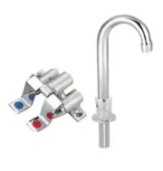BK Resources BKFV-DGS-G Foot Valve Assembly w/ 3-1/2" Gooseneck Swivel Spout