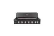 EURO 6 Burner Built-In BBQ + Hood (BLACK) - EAL1200RBQBL