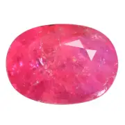 1.1 Ct. Natural Unheated Vivid Intense Red Ruby WITH GLC CERTIFY