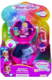 SHIMMER & SHINE TEENIE GENIES ON THE GO PLAYSET RAINBOW ZAHRAMAY MINI DOLL SET.