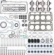 TXRXIZ Full Cylinder Head Gasket Set MLS 5.3 Head Gasket Kit with Bolts Compatible with Chevy Silverado Suburban Tahoe Avalanche GMC Envoy Sierra Yukon Buick 2005-2014 5.3L V8 Engine Replace# ES72173