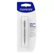 Manicare Face Ultimate Point Tweezers Advanced Precision Contoured Grip 23031