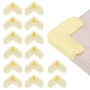 Corner Protectors 16Pcs Table Corner Protectors(L-shaped, Yellow)
