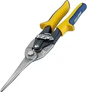 Eclipse Tools - AVIATION SNIPS - LONG AND STRAIGHT CUT & WIDE CURVES - EC-EAS-SL Blue