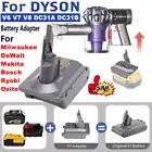 Adapter For Makita DeWalt Milwaukee AEG Battery Convert To Dyson V7 V8 V6 AU