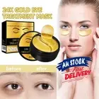 Under Eye Masks Gold Collagen Anti-Wrinkle Dark Circle Gel Eye Patches Pad