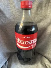 Share A Coke with Cameron 2025 Personalized Gift Coca Cola Bottle 20oz