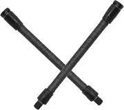 Elastic Socket Extension Bar Wrench Sleeve Extension Rod 2pcs Flexible Ratchet Wrench Extension Rod for Socket