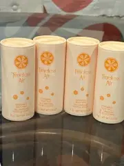 New Old Stock Avon Lot of 4 Timeless Air Perfumed Body Talc Powder 2.6 oz
