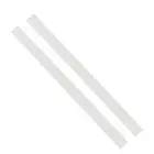 2x Measuring Dough Strips Rolling Pin Guides Pottery Clay Biscuits Dining