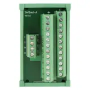 12 Position Power Distribution DIN Rail Mount Interface Module Boards