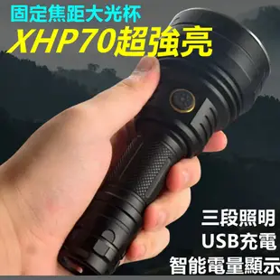 TX特林XHP70 LED超強亮固定焦距手電筒(T-BH-P70) (4.3折)