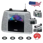 CD Player Boombox with Bluetooth & Programmable Memory - Perfect for Any Setting
