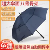 在飛比找蝦皮購物優惠-免運 30吋超大防風雙層雨傘 大雨傘 遮陽傘 晴雨傘 超大耐