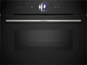 Bosch CMG7761B1, Series 8, built-in compact oven with microwave function