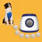 Autodog Ball Launcher - Large Silent Dog Ball Thrower with Remote Control, 3 Adj