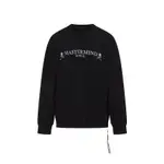 [Mastermind World] Mastermind World-Black Cotton Og Sweatshirt-Uomo S STAND