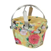 Basil Bloom Field Carry All Front Basket Kf Yellow