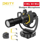 Deity V-Mic D4 Mini On-Camera Shotgun Microphone Vlog Interview Video Recording