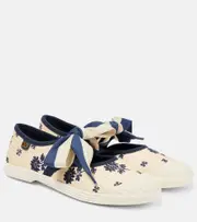 [Valentino Garavani] Valentino Garavani Bay By Bay printed canvas sneakers AU 6 blue