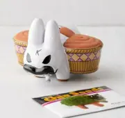 KIDROBOT Smorkin Labbit Frank Kozik Chia Pet White BRAND NEW IN BOX F