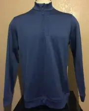 NEW Vineyard Vines Golf Men's Size Medium 1/4 Zip Moonshine Blue Sway Jacket M
