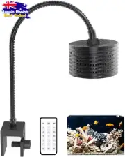 Lominie Asta 20 LED Nano Aquarium Light Clip On Fish Tank Lamp Remote Control
