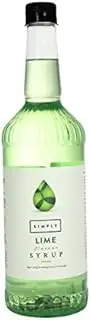 Simply Lime Syrup 1 Litre (Pack of 2)